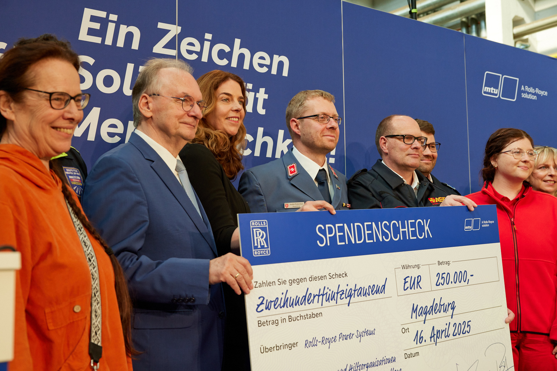 15.000 Euro für den ASB Magdeburg